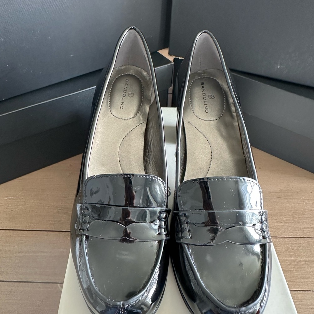 Patent Leather Heel